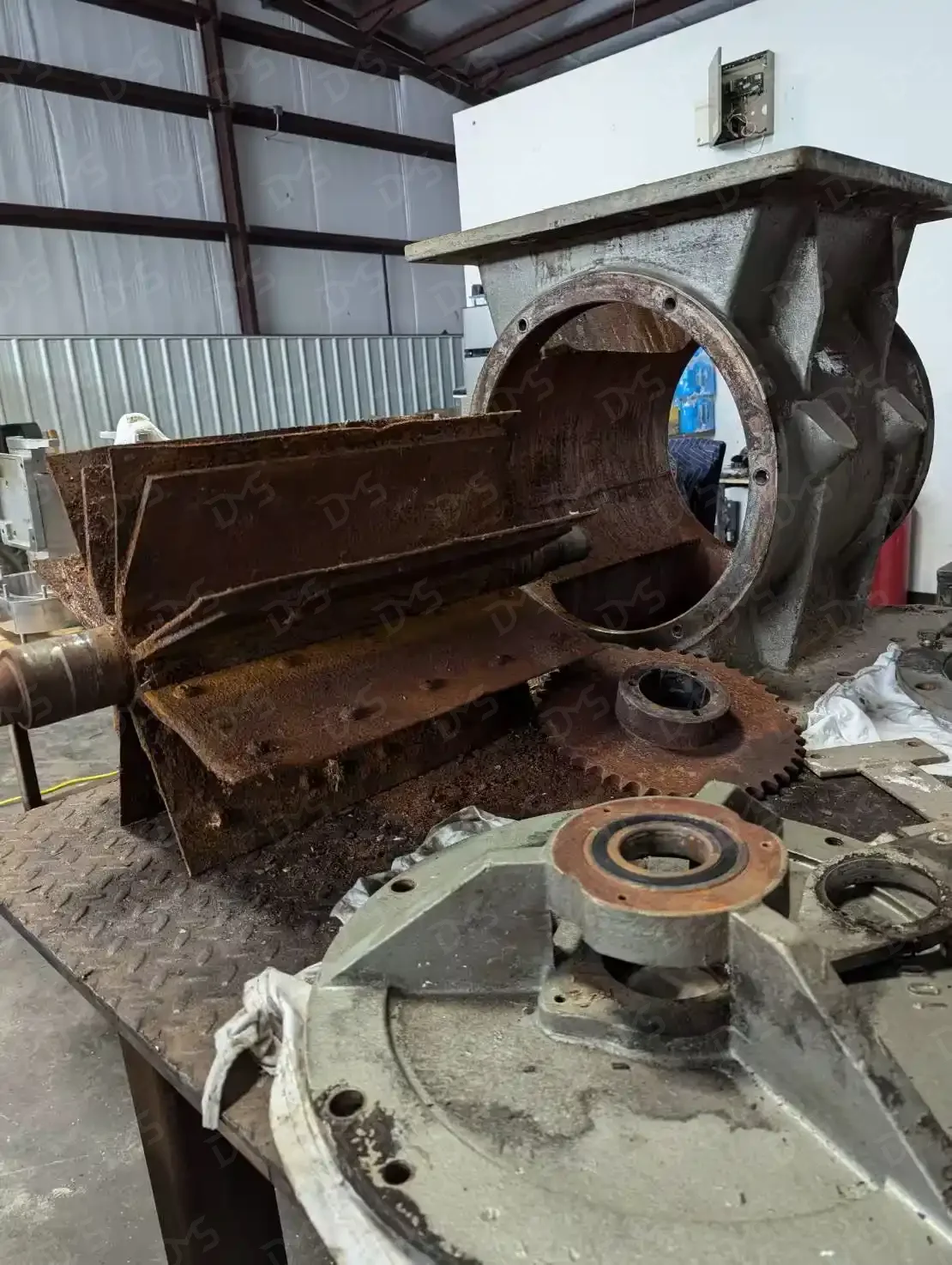 DMS Rotary Airlock Valve Repair Repair