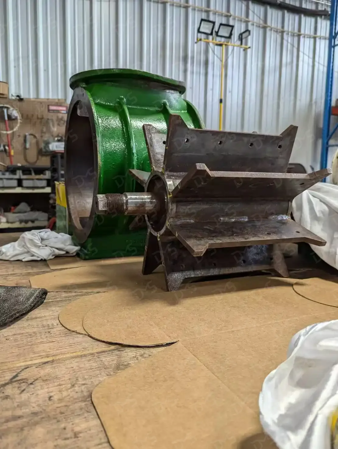 DMS Rotary Airlock Valve Repair Repair